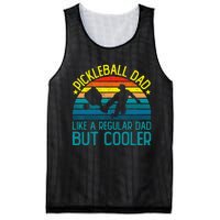 Pickleball Dad Like A Regular Dad But Cooler Mesh Reversible Basketball Jersey Tank