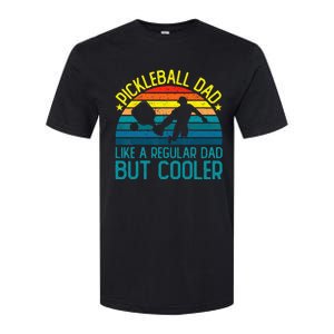 Pickleball Dad Like A Regular Dad But Cooler Softstyle CVC T-Shirt