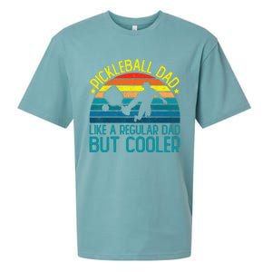 Pickleball Dad Like A Regular Dad But Cooler Sueded Cloud Jersey T-Shirt