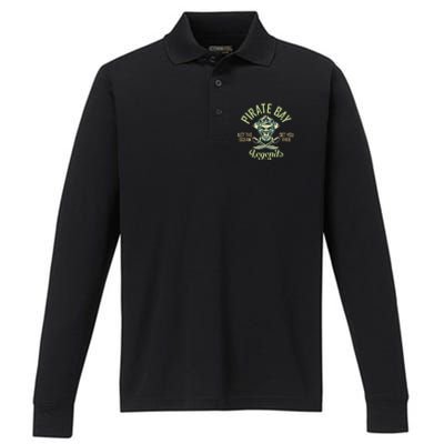 Pirate Day Legend Performance Long Sleeve Polo