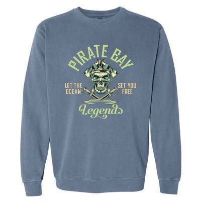 Pirate Day Legend Garment-Dyed Sweatshirt