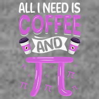 Pi Day Live All I need is Coffee and PI Math 14 March Nerd 7-Panel Snapback Hat
