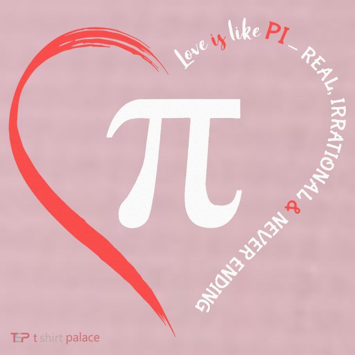 Pi Day Love Is Like Pi Valentines Math Teacher 25L Jumbo Tote