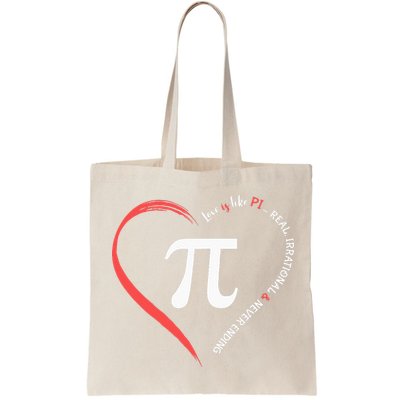 Pi Day Love Is Like Pi Valentines Math Teacher Bag