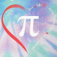 Pi Day Love Is Like Pi Valentines Math Teacher Legacy Tie Dye Trucker Hat