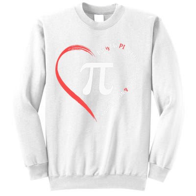Pi Day Love Is Like Pi Valentines Math Teacher Sweatshirt