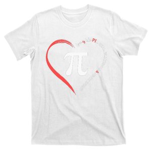 Pi Day Love Is Like Pi Valentines Math Teacher T-Shirt