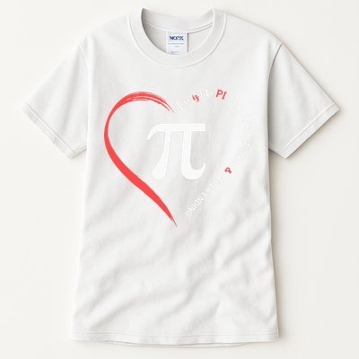 Pi Day Love Is Like Pi Valentines Math Teacher Tall T-Shirt