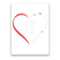 Pi Day Love Is Like Pi Valentines Math Teacher Poster