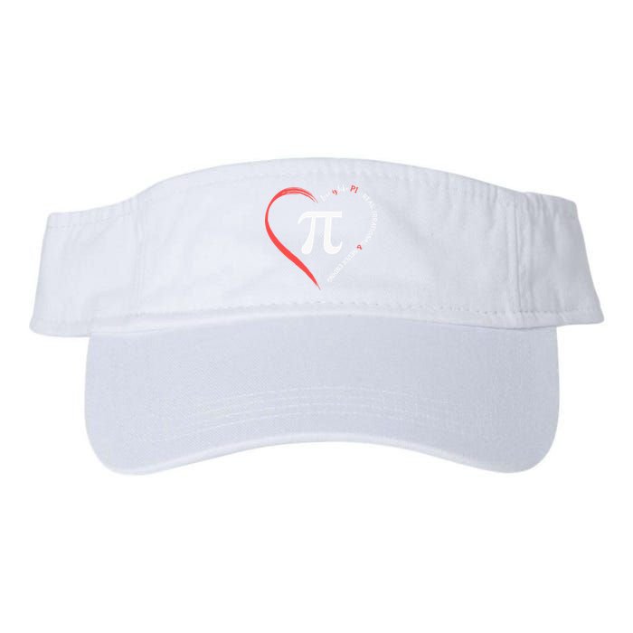 Pi Day Love Is Like Pi Valentines Math Teacher Visor
