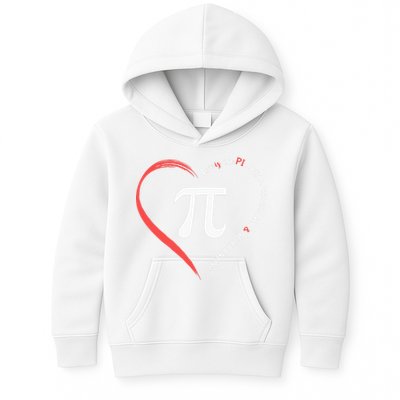 Pi Day Love Is Like Pi Valentines Math Teacher Kids Hoodie