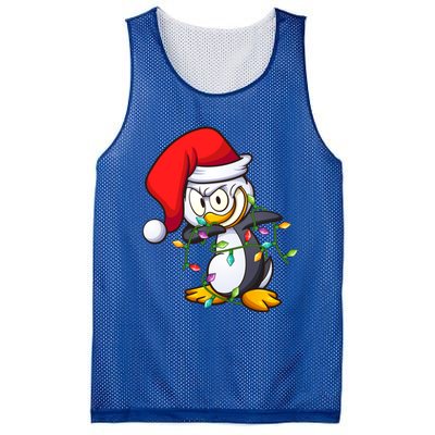 Penguin Dab Lover Matching Santa Penguin Dabbing Christmas Great Gift Mesh Reversible Basketball Jersey Tank