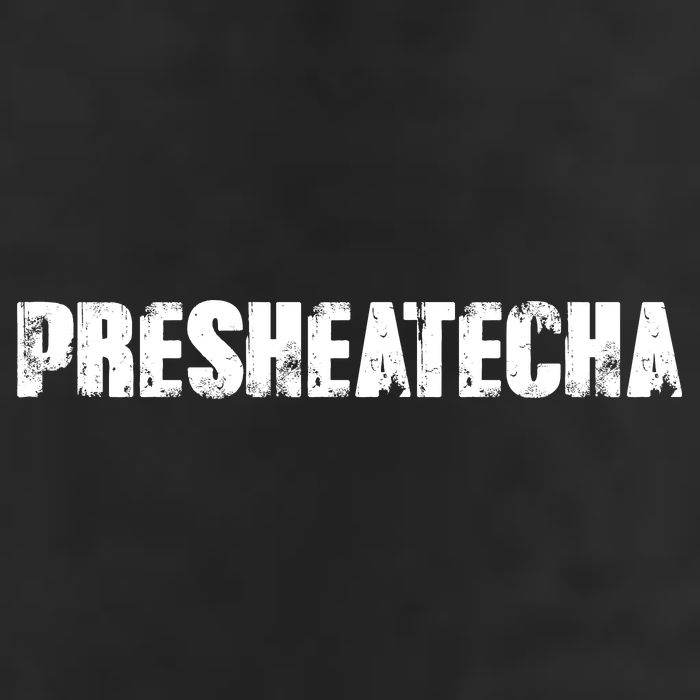 Presheatecha Distressed Logo Funny Word Adult Drive Performance Visor