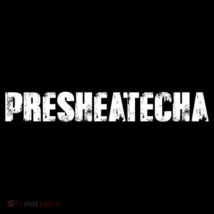 Presheatecha Distressed Logo Funny Word Baby Bodysuit