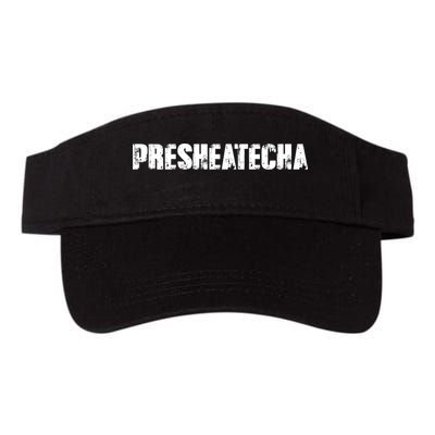 Presheatecha Distressed Logo Funny Word Visor