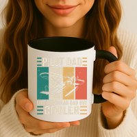 Pilot Dad Like A Regular Dad But Cooler Pilot Dad Plane Captain Dad Mug