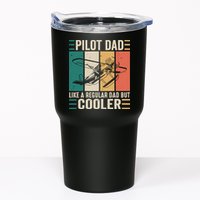 Pilot Dad Like A Regular Dad But Cooler Pilot Dad Plane Captain Dad Tumbler