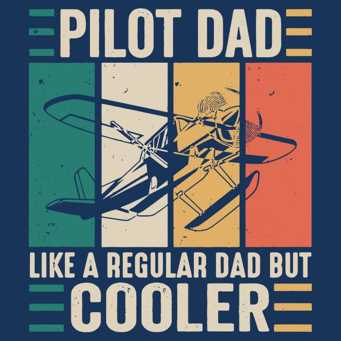 Pilot Dad Like A Regular Dad But Cooler Pilot Dad Plane Captain Dad Infant Baby Jersey Bodysuit