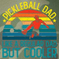 Pickleball Dad Like A Regular Dad But Cooler Pickleball Player Legacy Tie Dye Trucker Hat