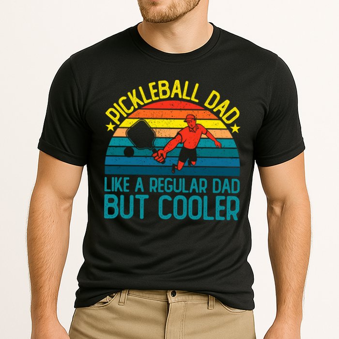 Pickleball Dad Like A Regular Dad But Cooler Pickleball Player Performance Shirt