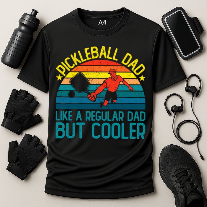 Pickleball Dad Like A Regular Dad But Cooler Pickleball Player Performance Shirt
