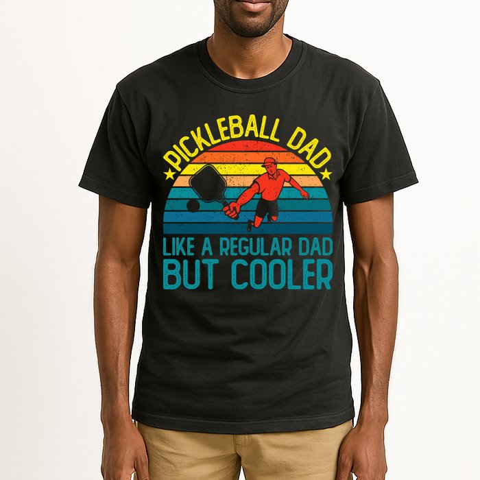 Pickleball Dad Like A Regular Dad But Cooler Pickleball Player Tall T-Shirt