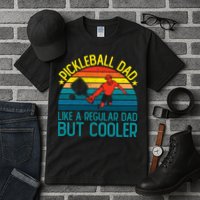 Pickleball Dad Like A Regular Dad But Cooler Pickleball Player Tall T-Shirt