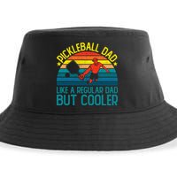 Pickleball Dad Like A Regular Dad But Cooler Pickleball Player Sustainable Bucket Hat