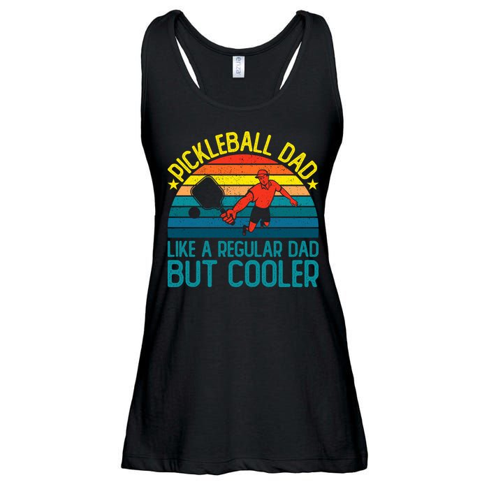 Pickleball Dad Like A Regular Dad But Cooler Pickleball Player Ladies Essential Flowy Tank