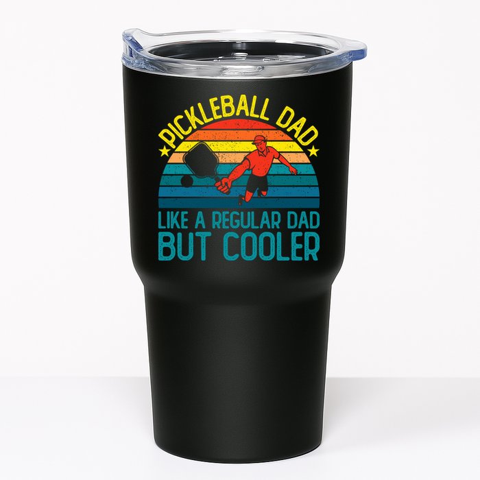 Pickleball Dad Like A Regular Dad But Cooler Pickleball Player Tumbler