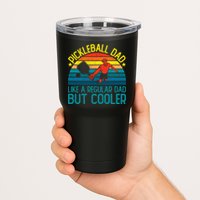 Pickleball Dad Like A Regular Dad But Cooler Pickleball Player Tumbler