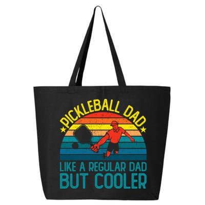 Pickleball Dad Like A Regular Dad But Cooler Pickleball Player 25L Jumbo Tote