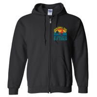 Pickleball Dad Like A Regular Dad But Cooler Pickleball Player Full Zip Hoodie
