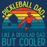 Pickleball Dad Like A Regular Dad But Cooler Pickleball Player Infant Baby Jersey Bodysuit