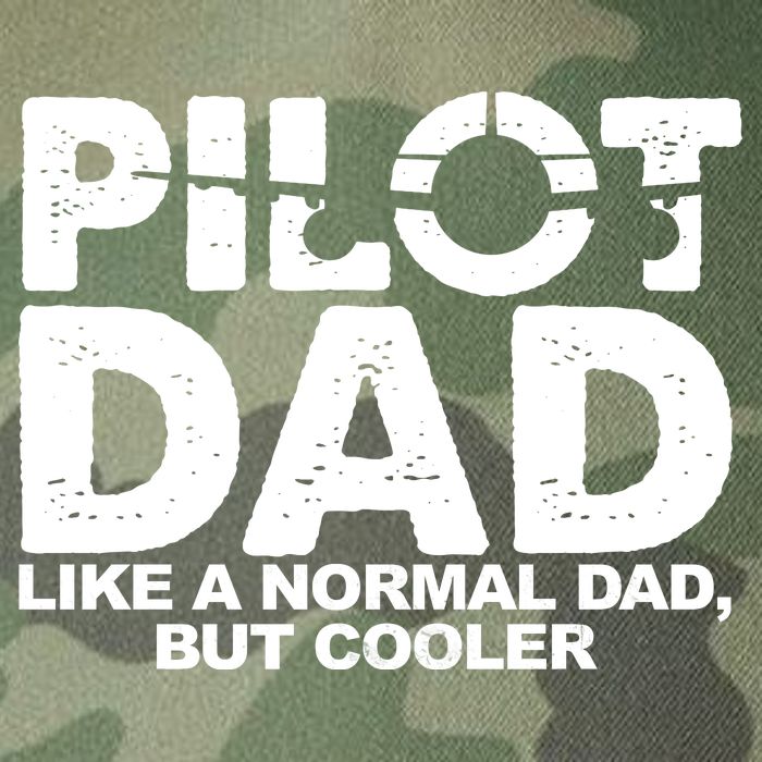 Pilot Dad Like A Normal Dad But Cooler Legacy Tie Dye Trucker Hat