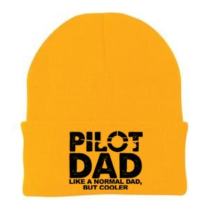 Pilot Dad Like A Normal Dad But Cooler Knit Cap Winter Beanie