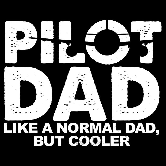 Pilot Dad Like A Normal Dad But Cooler Cooling Performance Crew T-Shirt