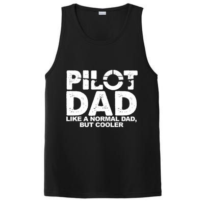 Pilot Dad Like A Normal Dad But Cooler PosiCharge Competitor Tank