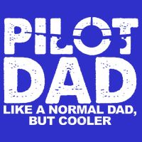 Pilot Dad Like A Normal Dad But Cooler Apron