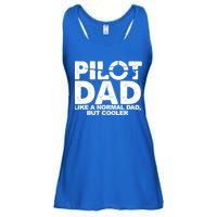 Pilot Dad Like A Normal Dad But Cooler Ladies Essential Flowy Tank