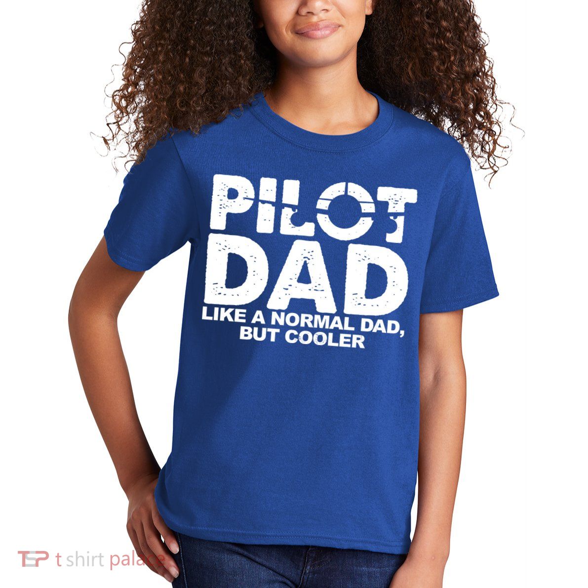 Pilot Dad Like A Normal Dad But Cooler Kids T-Shirt