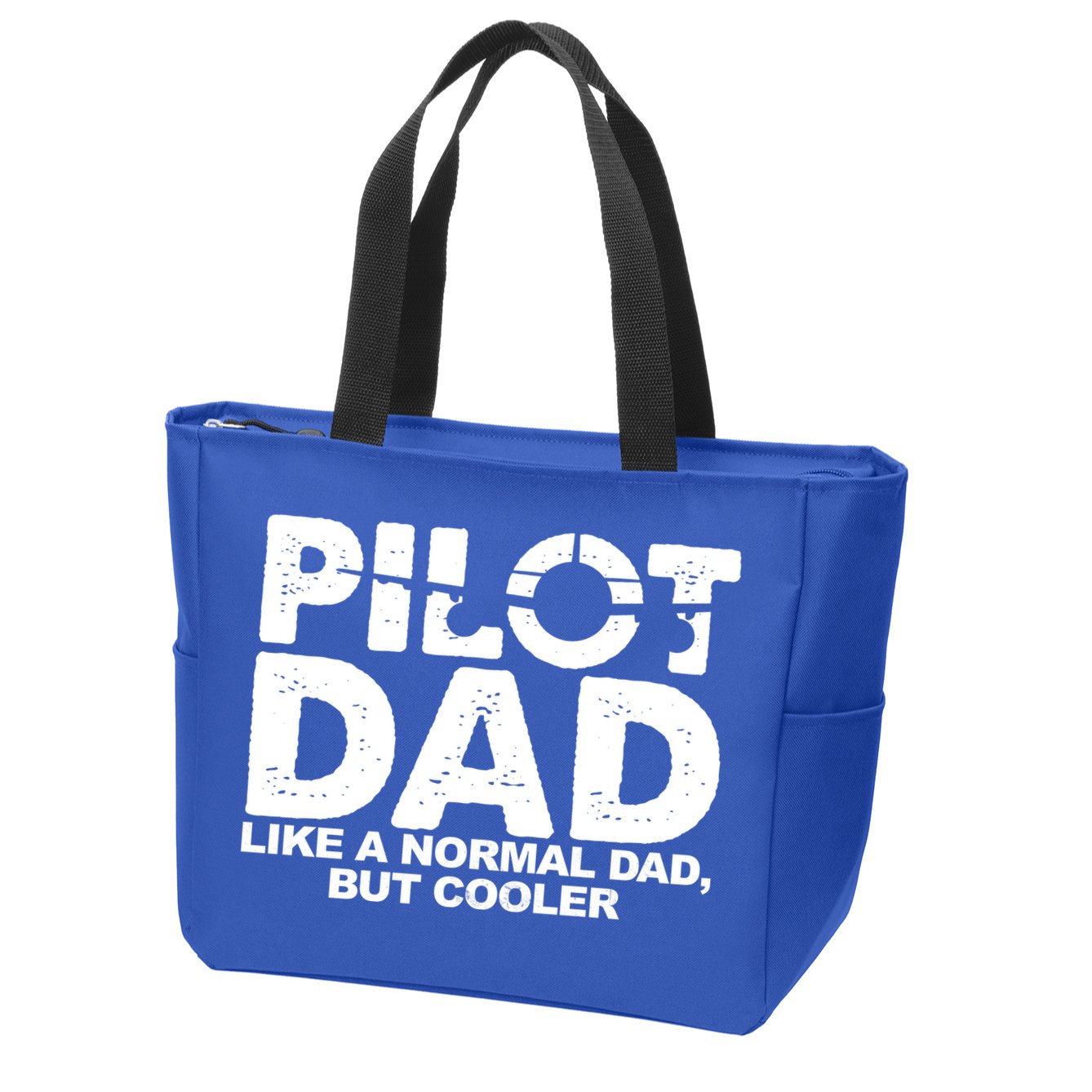 Pilot Dad Like A Normal Dad But Cooler Zip Tote Bag
