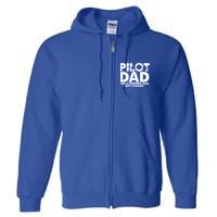 Pilot Dad Like A Normal Dad But Cooler Full Zip Hoodie