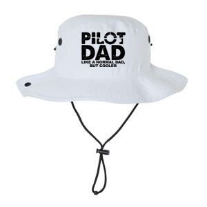 Pilot Dad Like A Normal Dad But Cooler Legacy Cool Fit Booney Bucket Hat