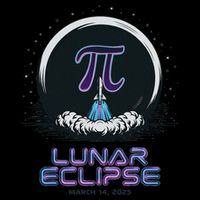 Pi Day Lunar Eclipse 3.14 Drawstring Bag