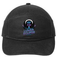 Pi Day Lunar Eclipse 3.14 7-Panel Snapback Hat