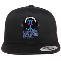 Pi Day Lunar Eclipse 3.14 Flat Bill Trucker Hat