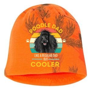 Poodle Dad Like A Regular Dad But Cooler Men Outfit Kati - Camo Knit Beanie