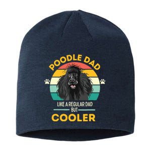 Poodle Dad Like A Regular Dad But Cooler Men Outfit Sustainable Beanie