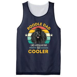 Poodle Dad Like A Regular Dad But Cooler Men Outfit Mesh Reversible Basketball Jersey Tank